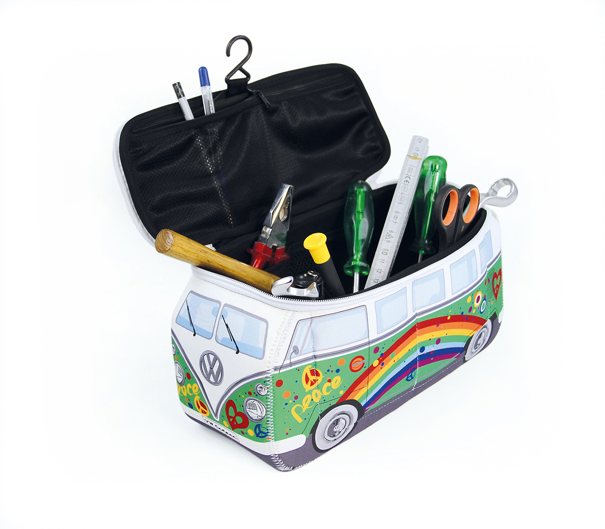 VW T1 Bulli Bus 3D Neoprene Universal Bag - Large