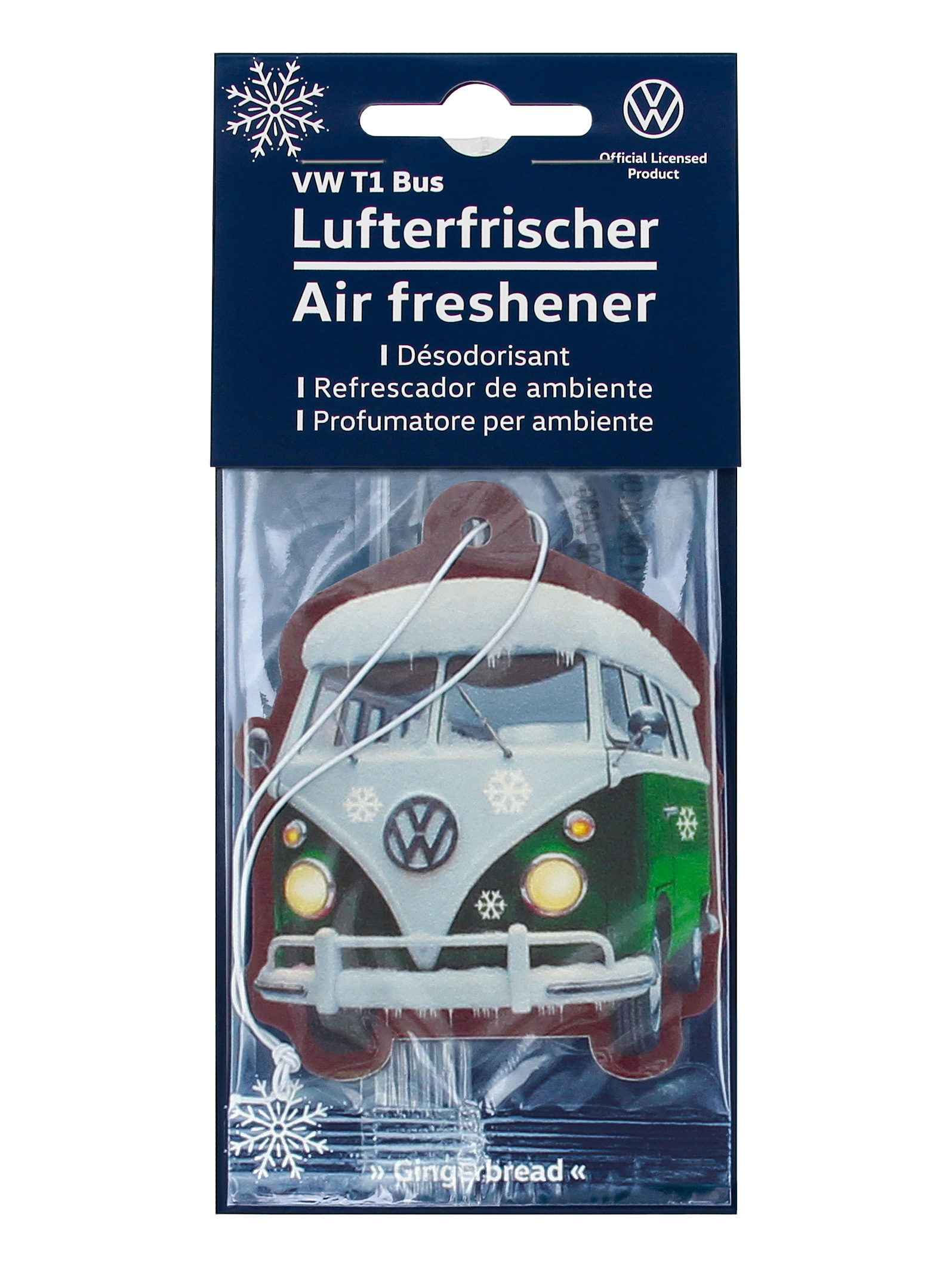 VW T1 Camper Bus Air Freshener Set of 2 - Christmas Scents