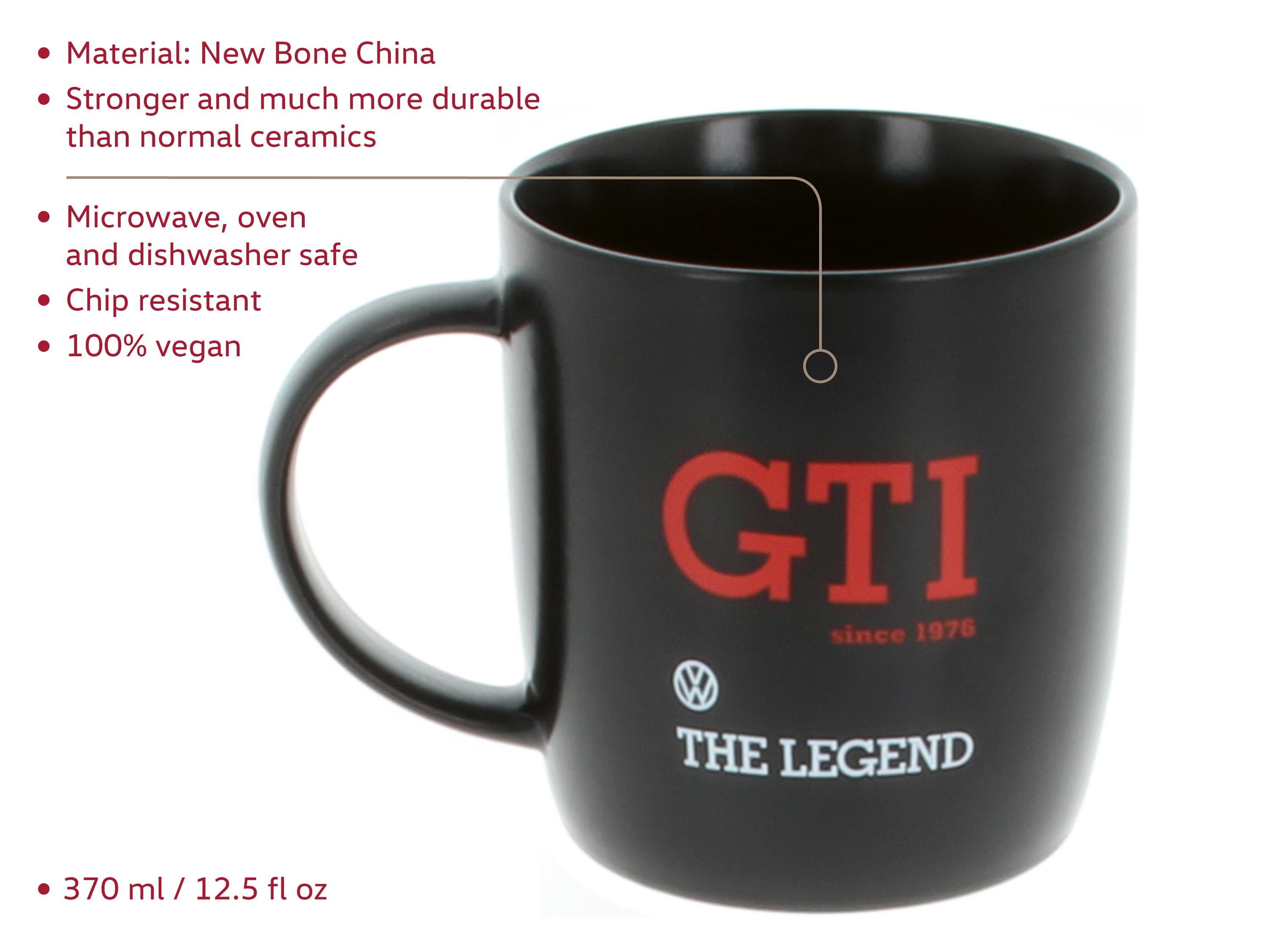 VW GTI Kaffeetasse 370ml