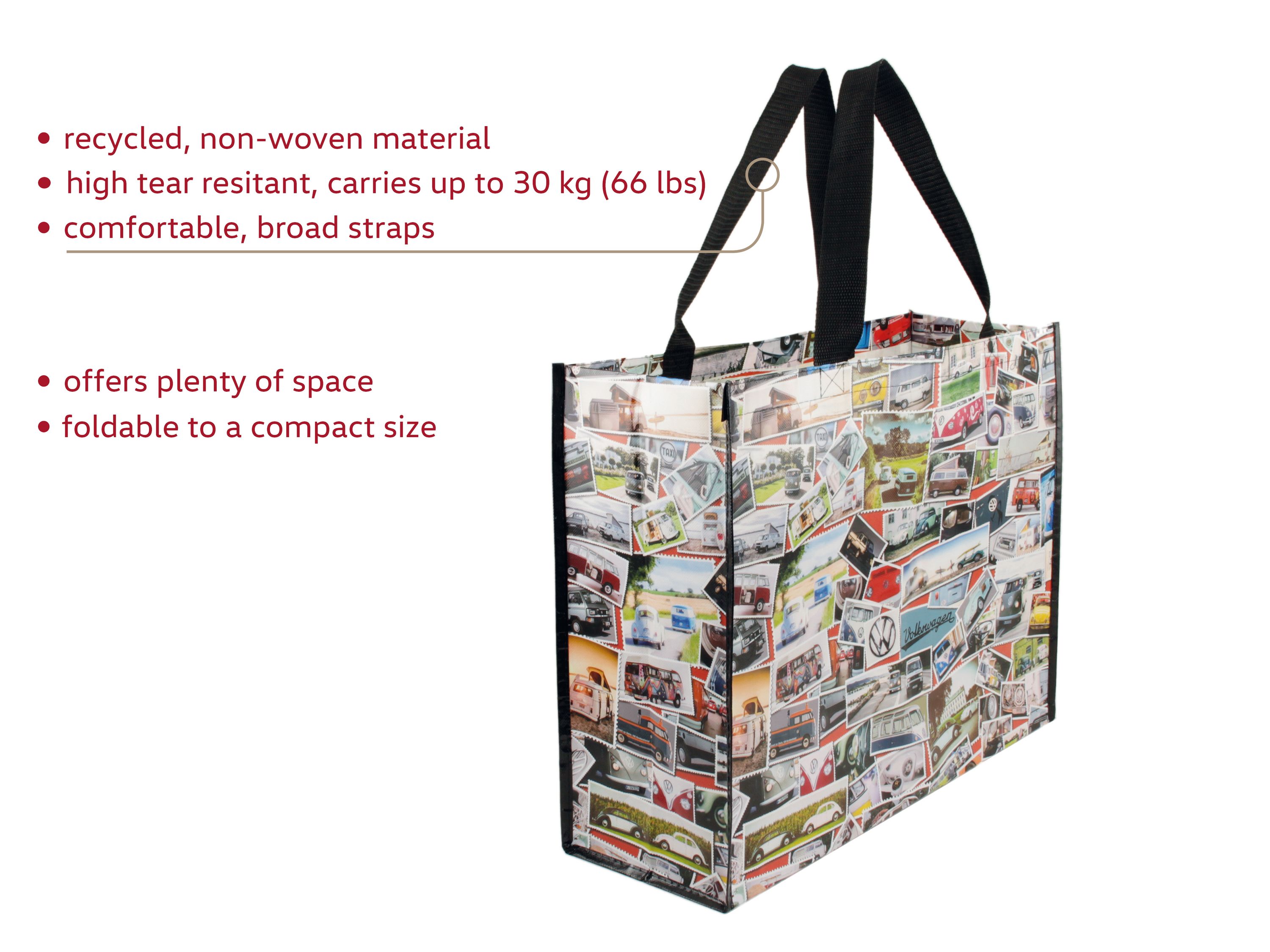 VW T1 "Bulli" Bus/Campervan Shopper Bag