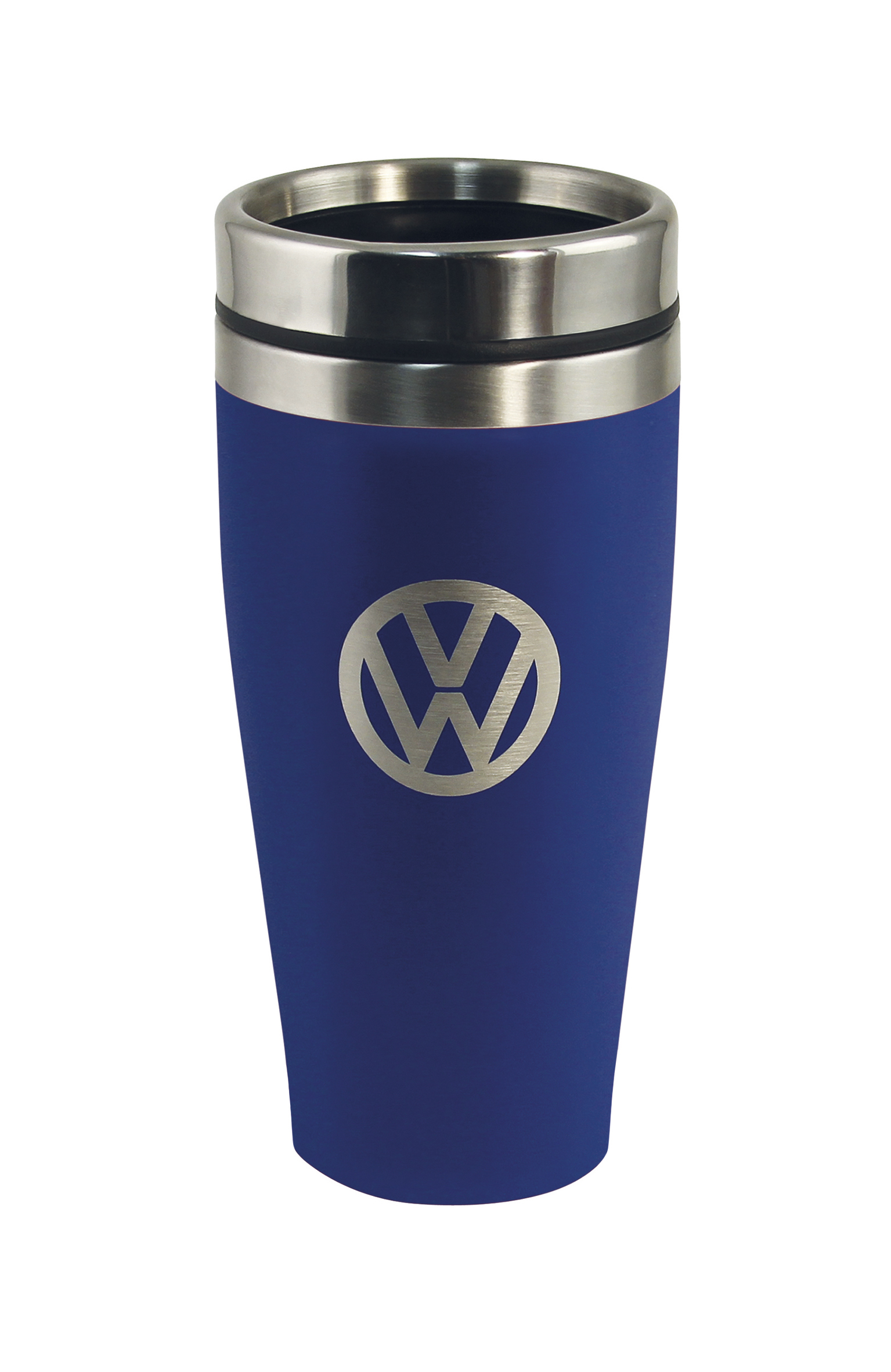 Taza térmica VW de acero inoxidable, doble pared, 450 ml