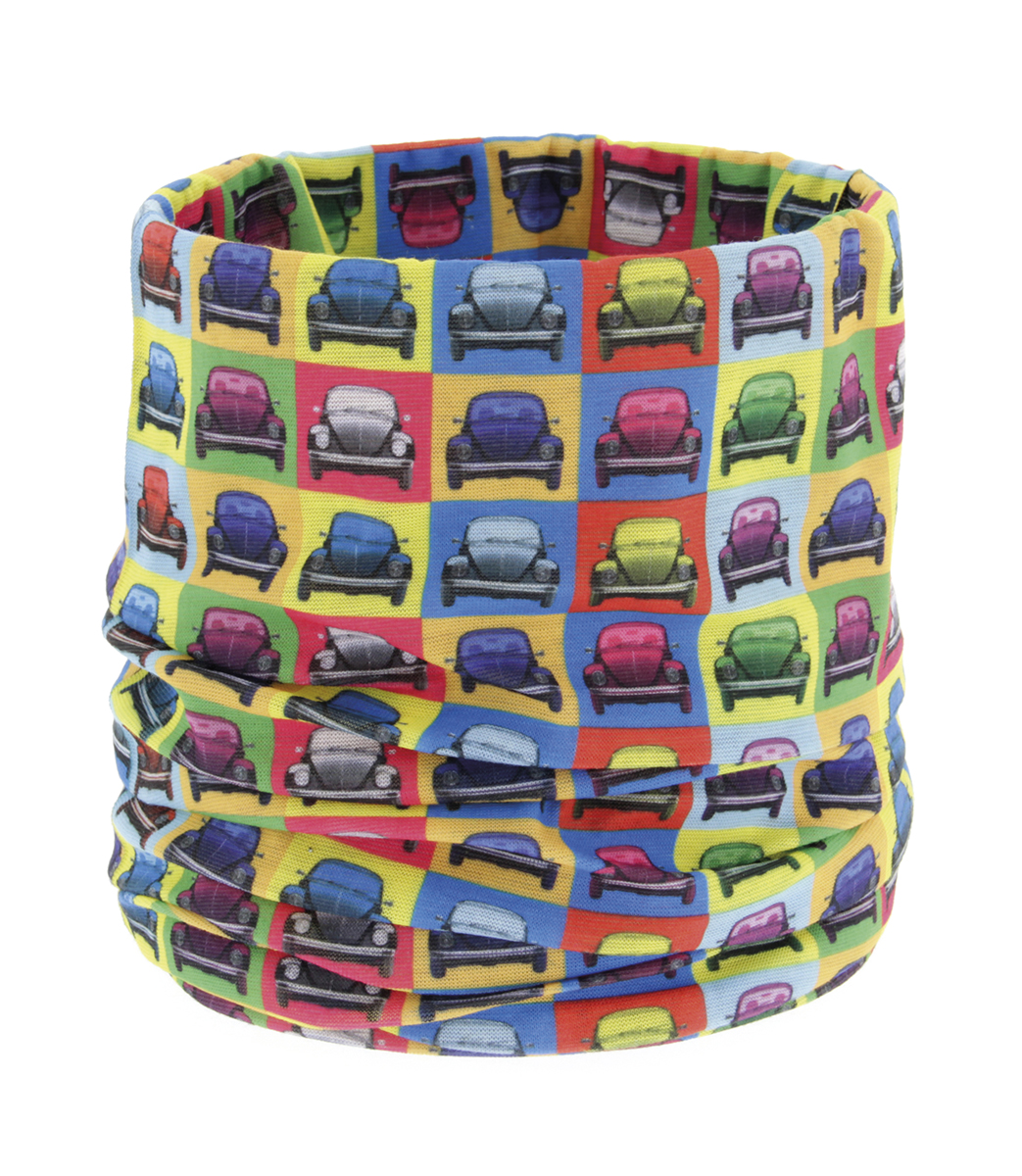 Bufanda de tubo VW Beetle - Multicolor