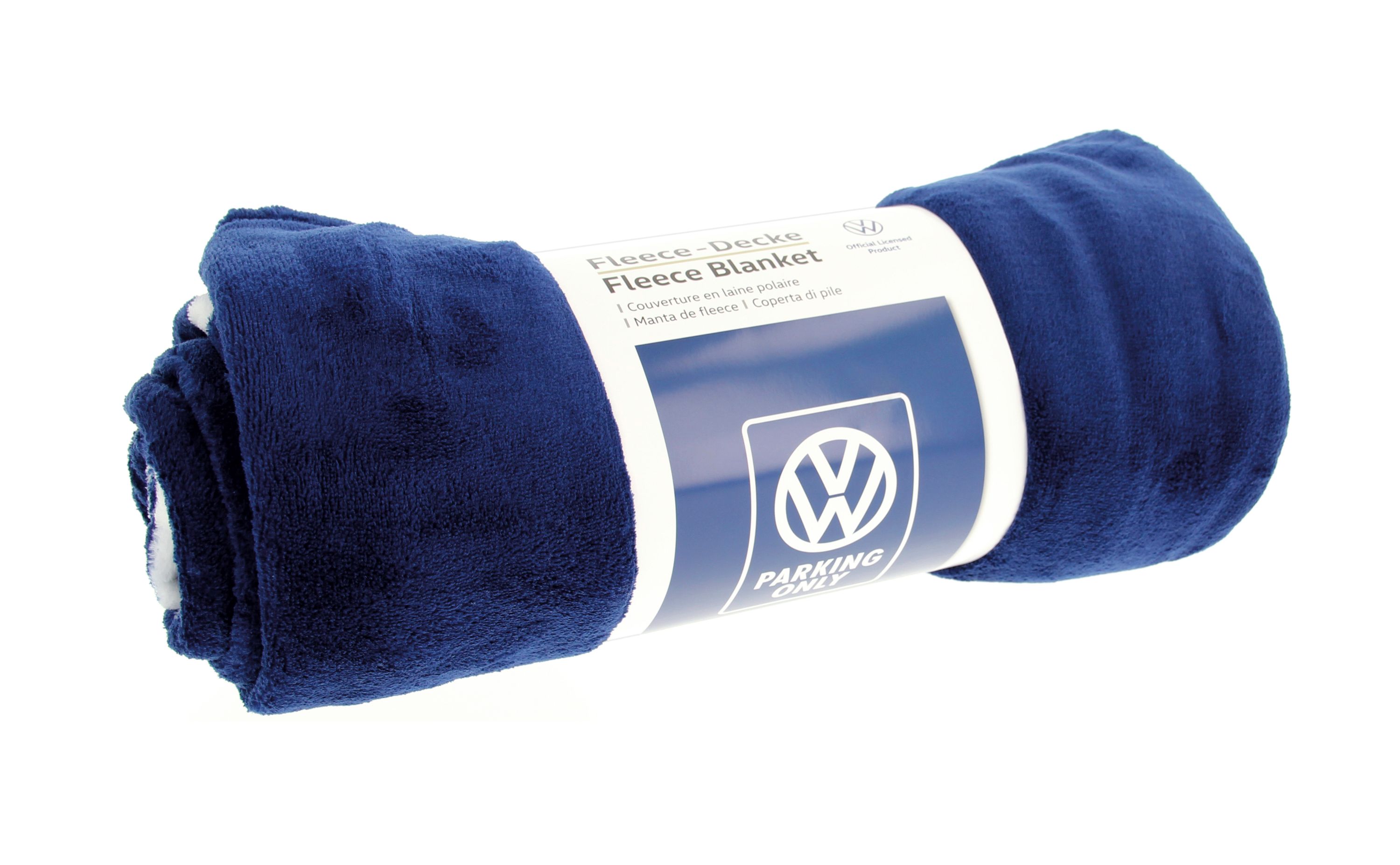 Manta polar VW Volkswagen, suave y acogedora (Sólo VW, motivo T1 o Escarabajo) (150x200cm)