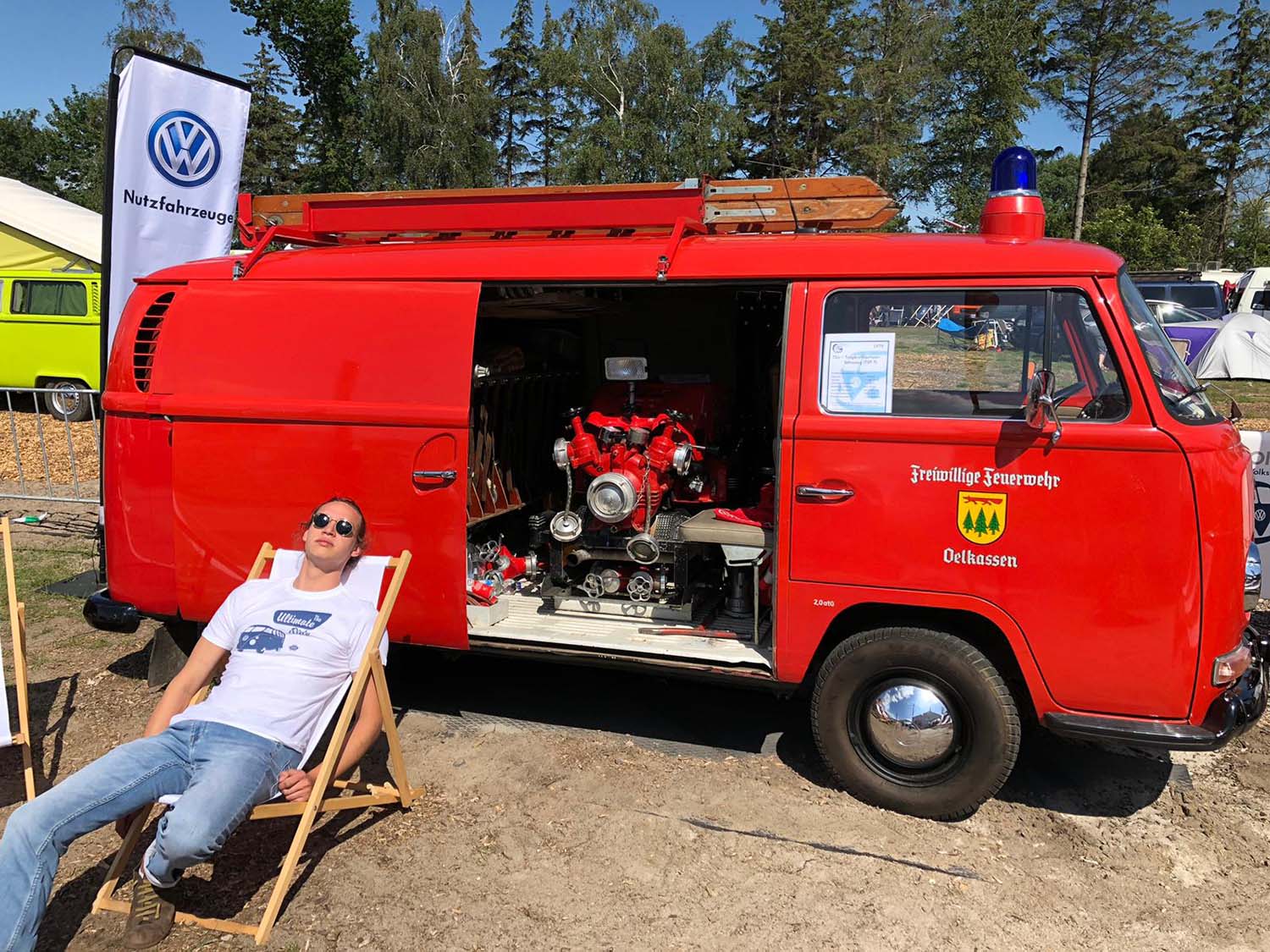 Camiseta VW T1 Bulli Bus Unisex