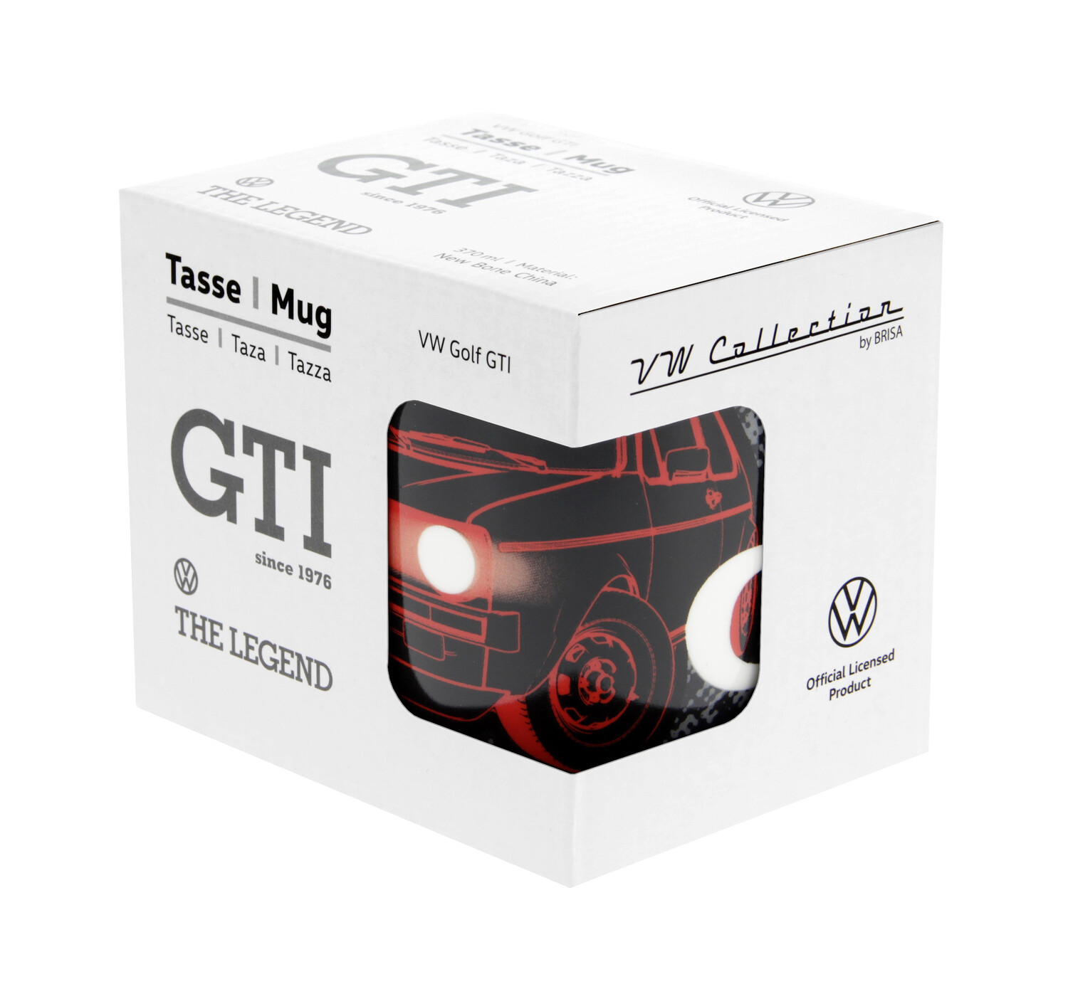 VW GTI coffee cup 370ml
