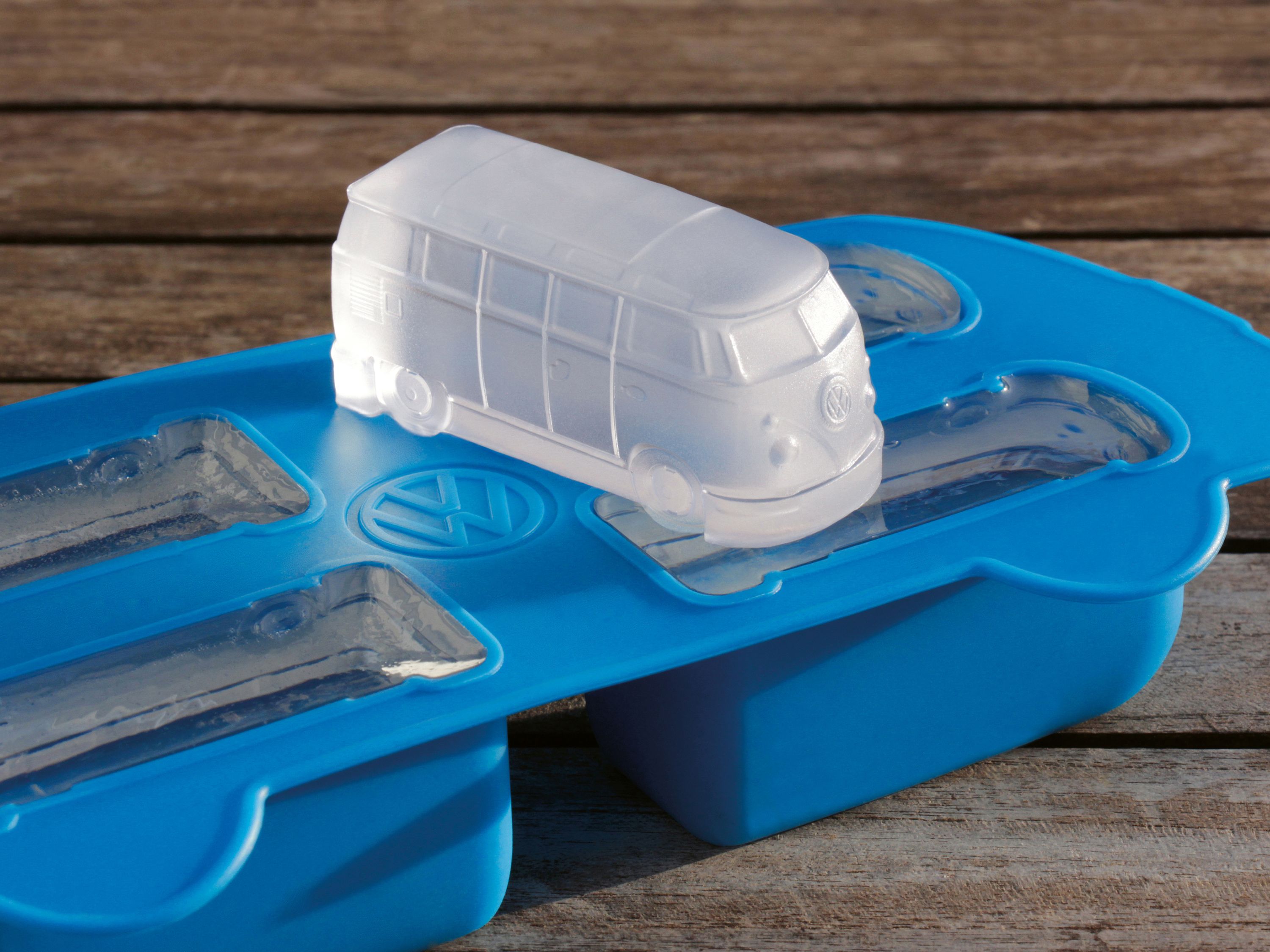 VW logo, T1 Bus, VW Beetle ice cube mold, baking mold, ice cube maker (silicone)