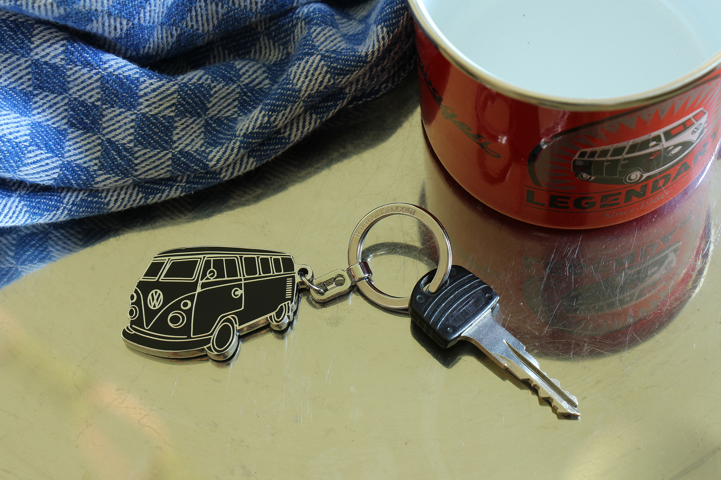 VW T1 Bulli Bus keychain