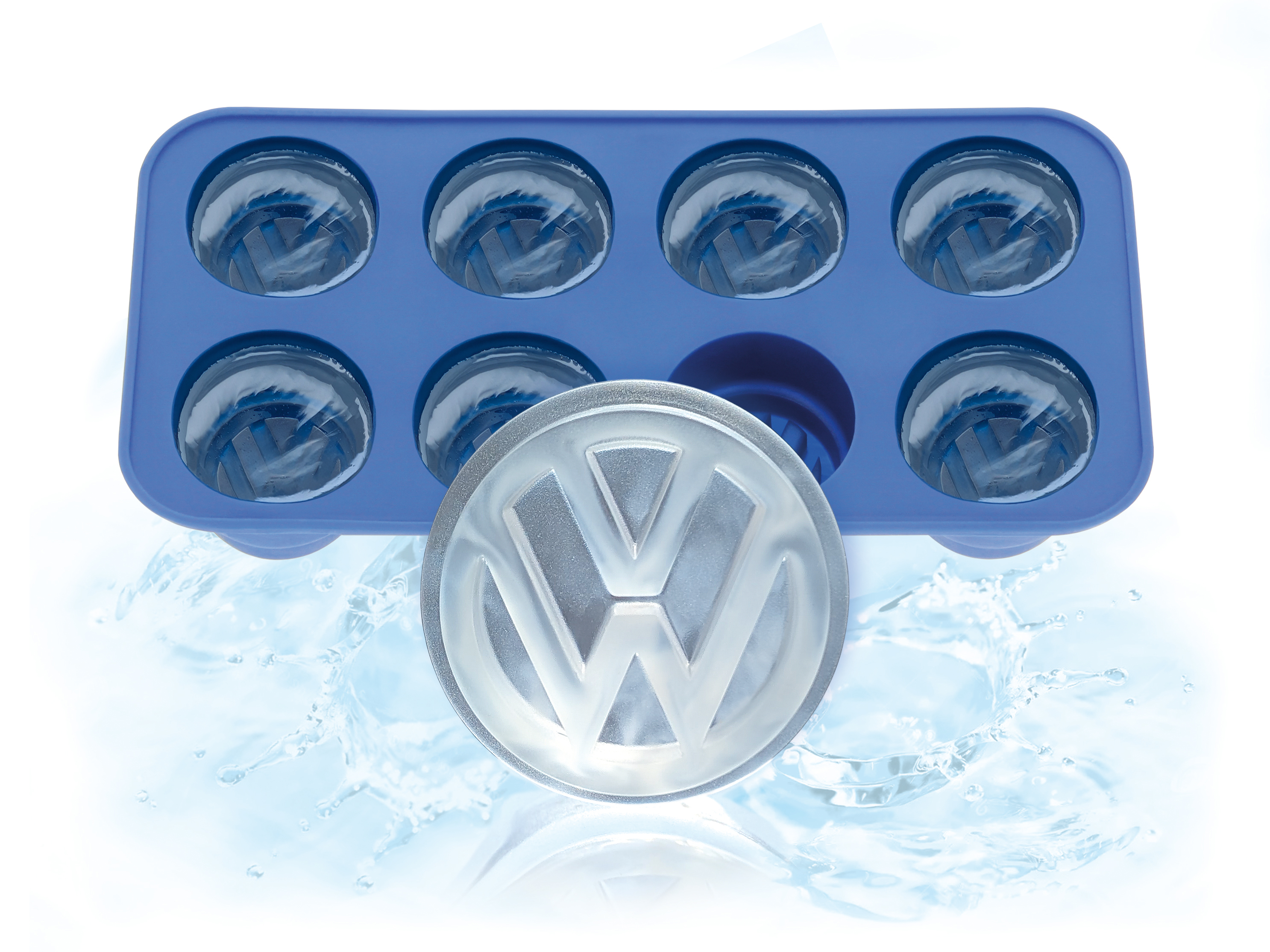 VW logo, T1 Bus, VW Beetle ice cube mold, baking mold, ice cube maker (silicone)