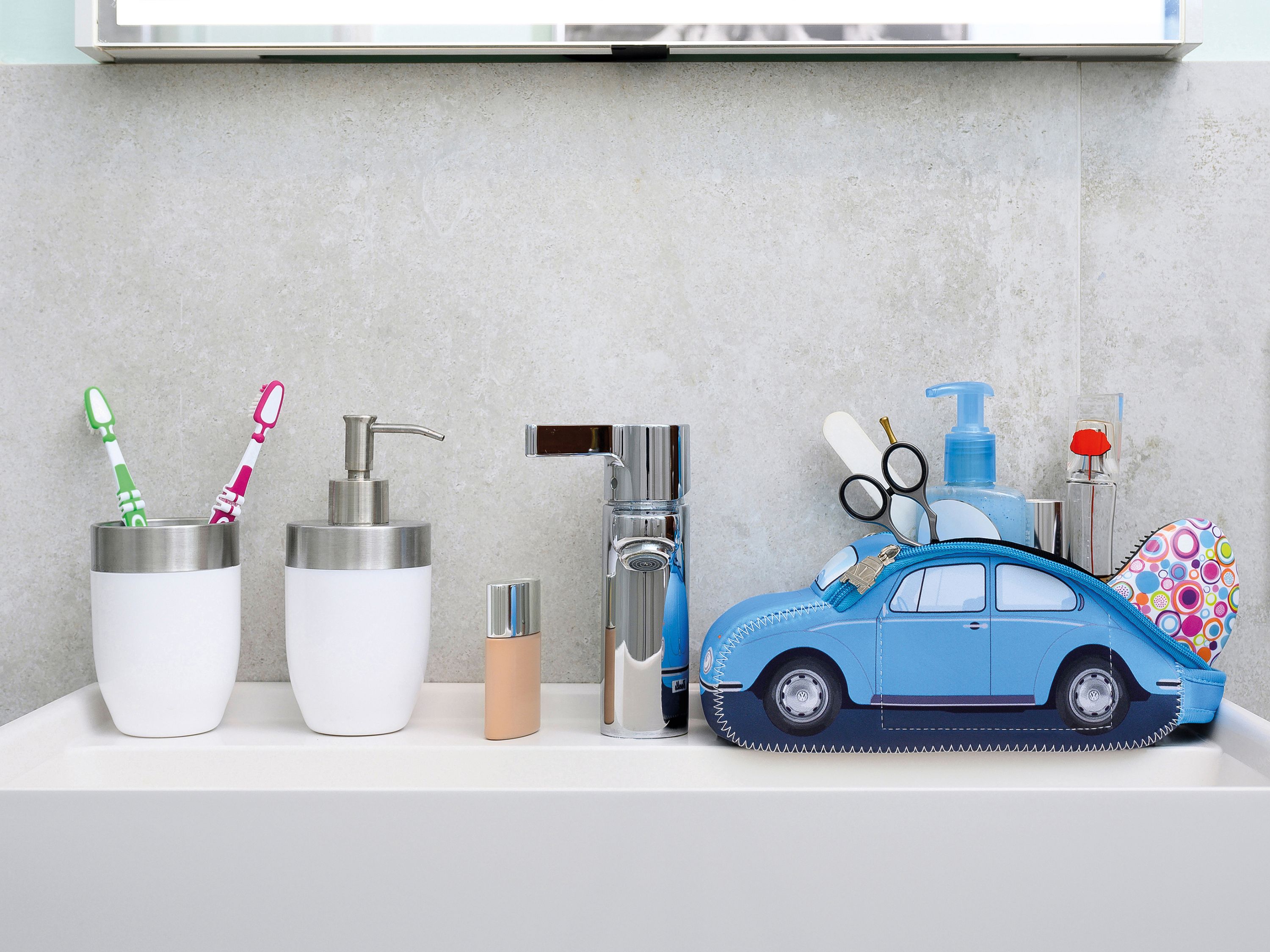 VW Escarabajo 3D Estuche de neopreno