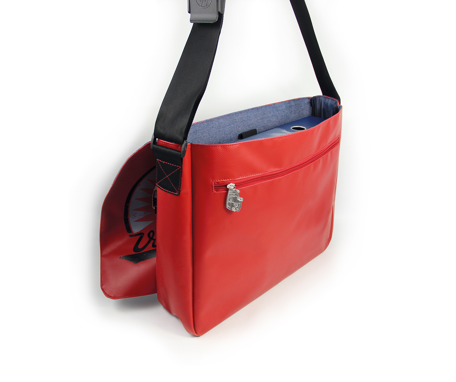 VW T1 Bulli Bus Retro/Vintage Outdoor große Schultertasche, Messenger bag