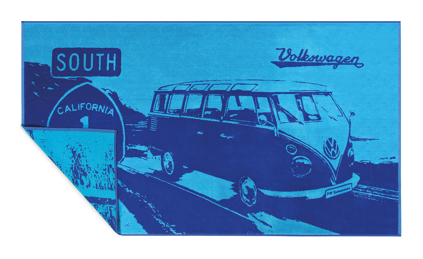 VW T1 "Bulli" Bus/Campervan big, stylish & cuddly soft bath, sauna towel