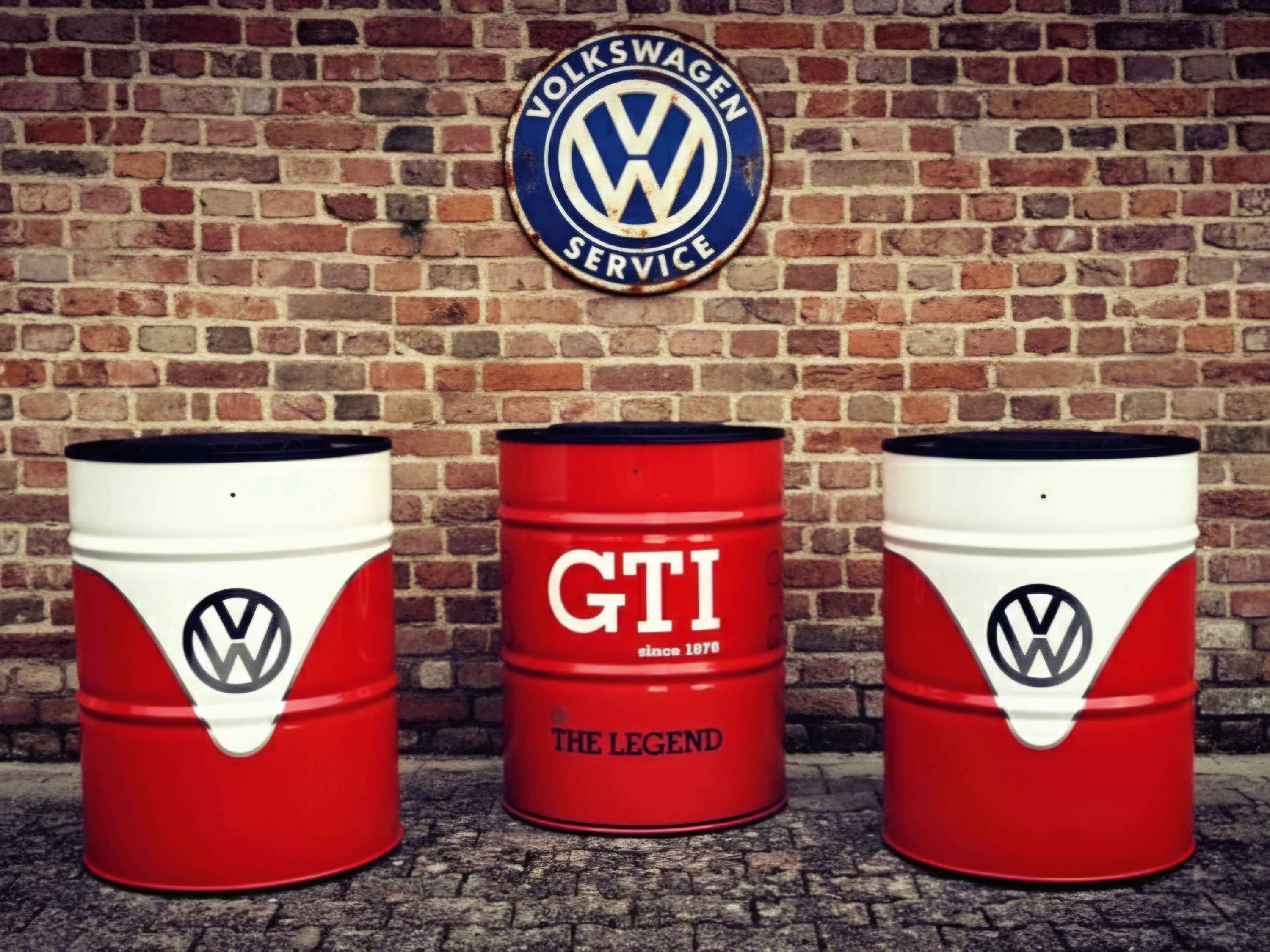 VW T1 Bus Ölfass-Sessel