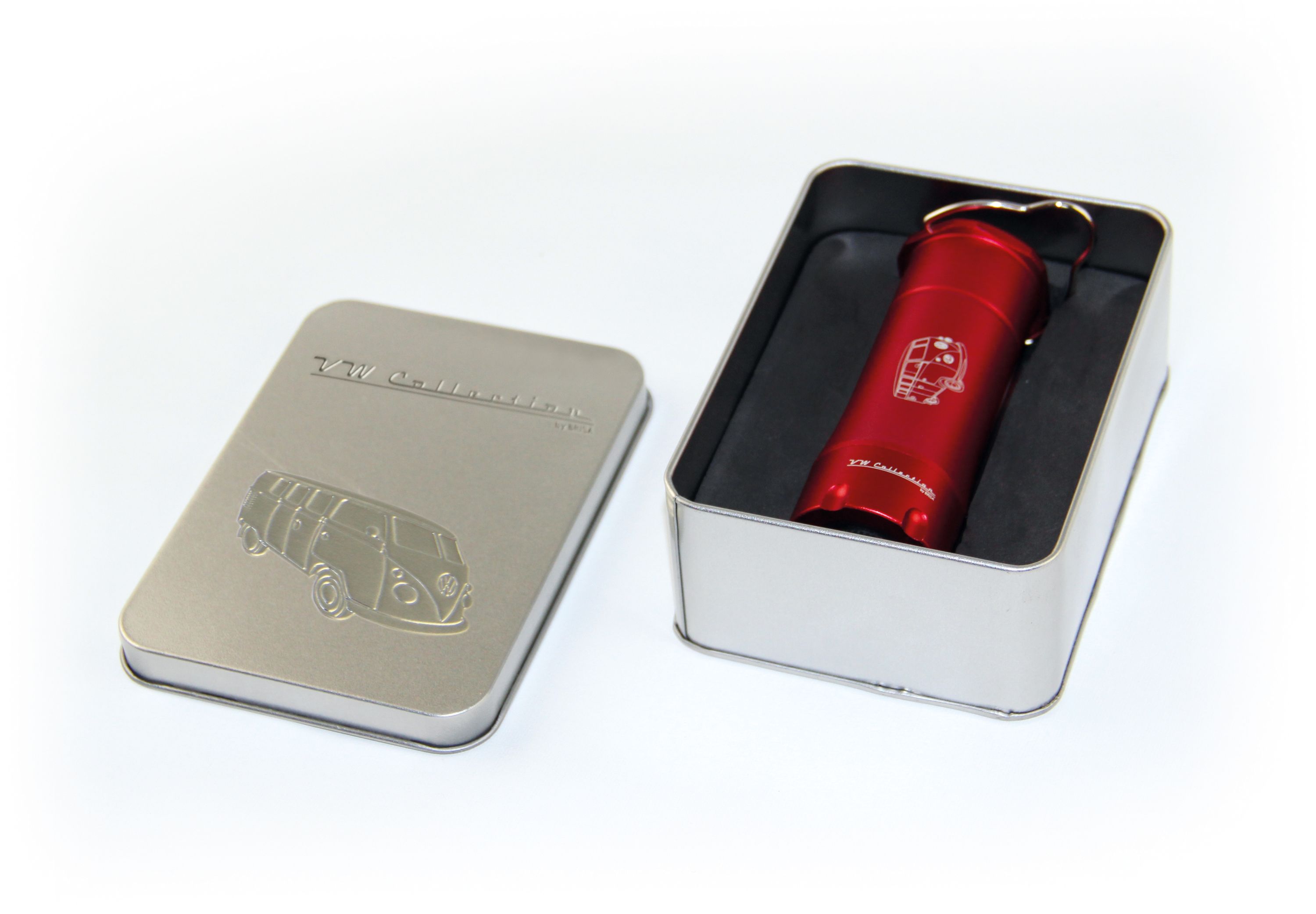 VW T1 Bus Flashlight in Gift Tin - red
