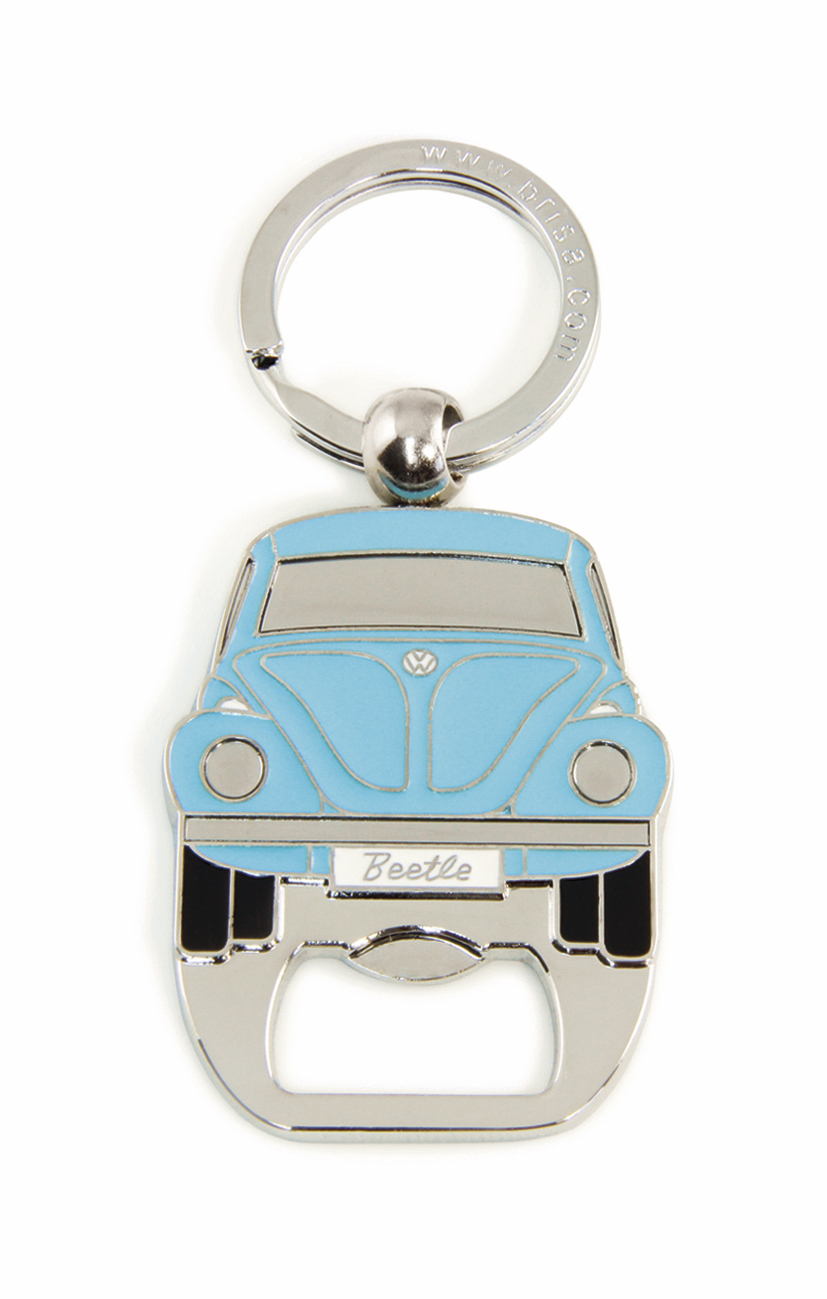 VW Beetle keychain/bottle opener - blue