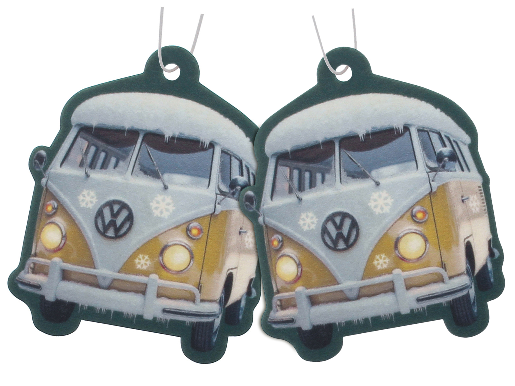 VW T1 Camper Bus Air Freshener Set of 2 - Christmas Scents