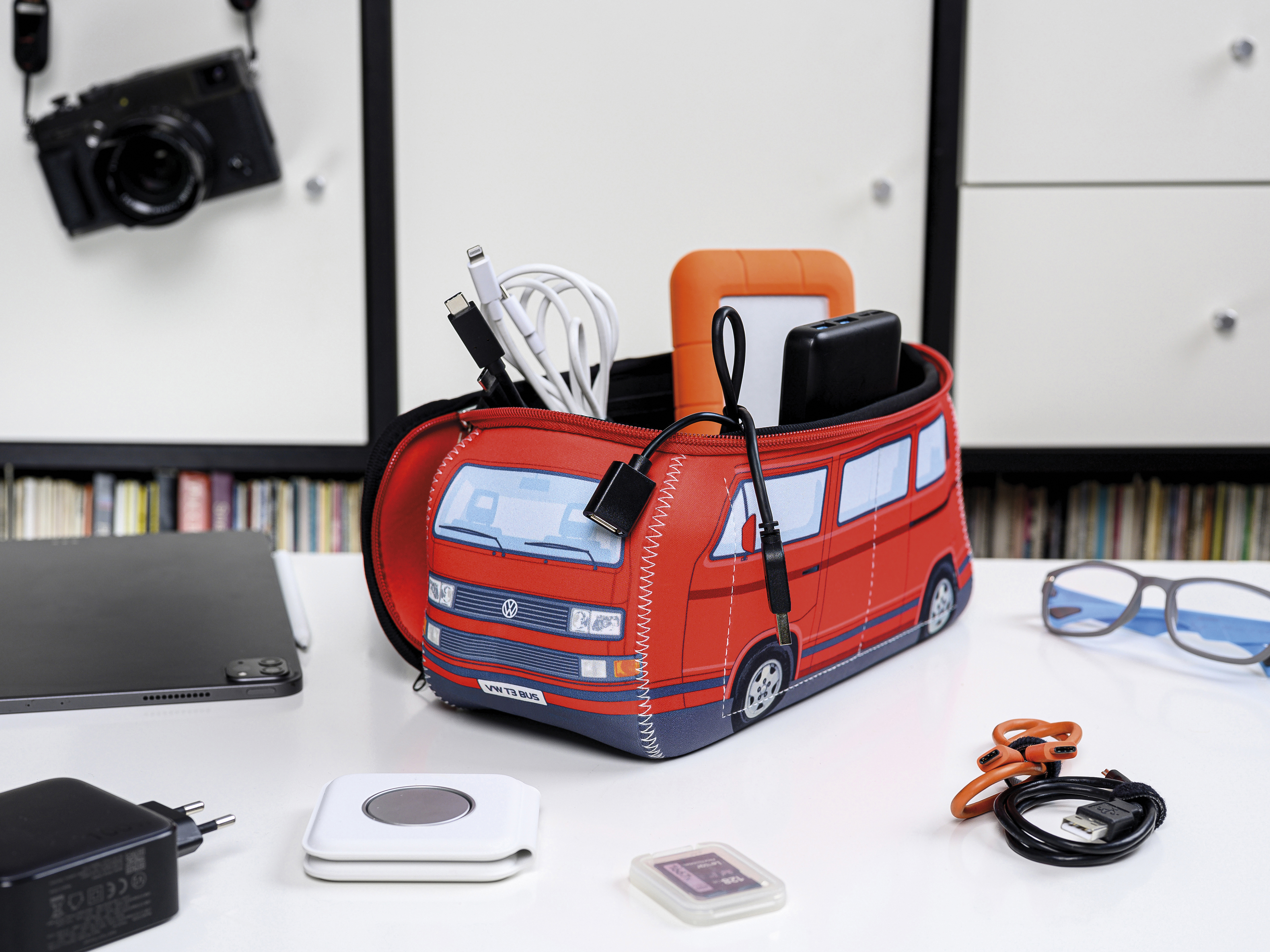 VW T3 Bulli Bus 3D Neopren Universaltasche