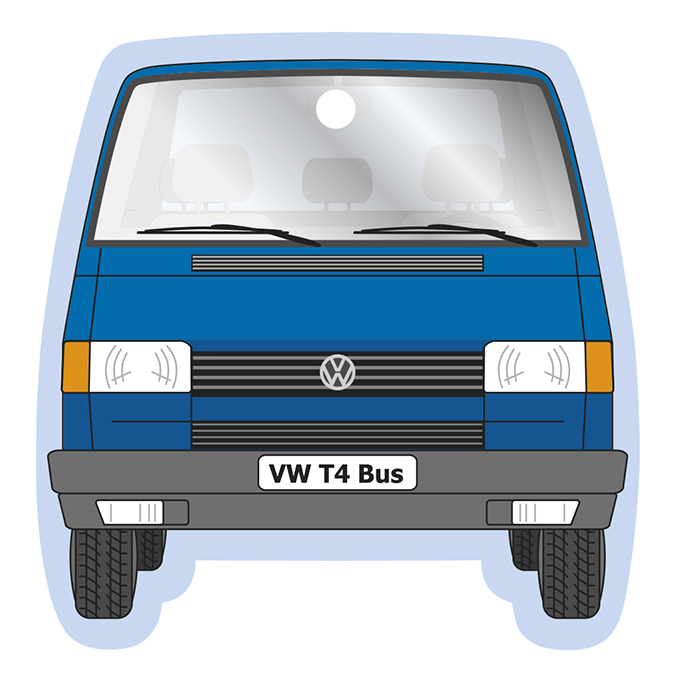 VW T4 Bus Lufterfrischer Front