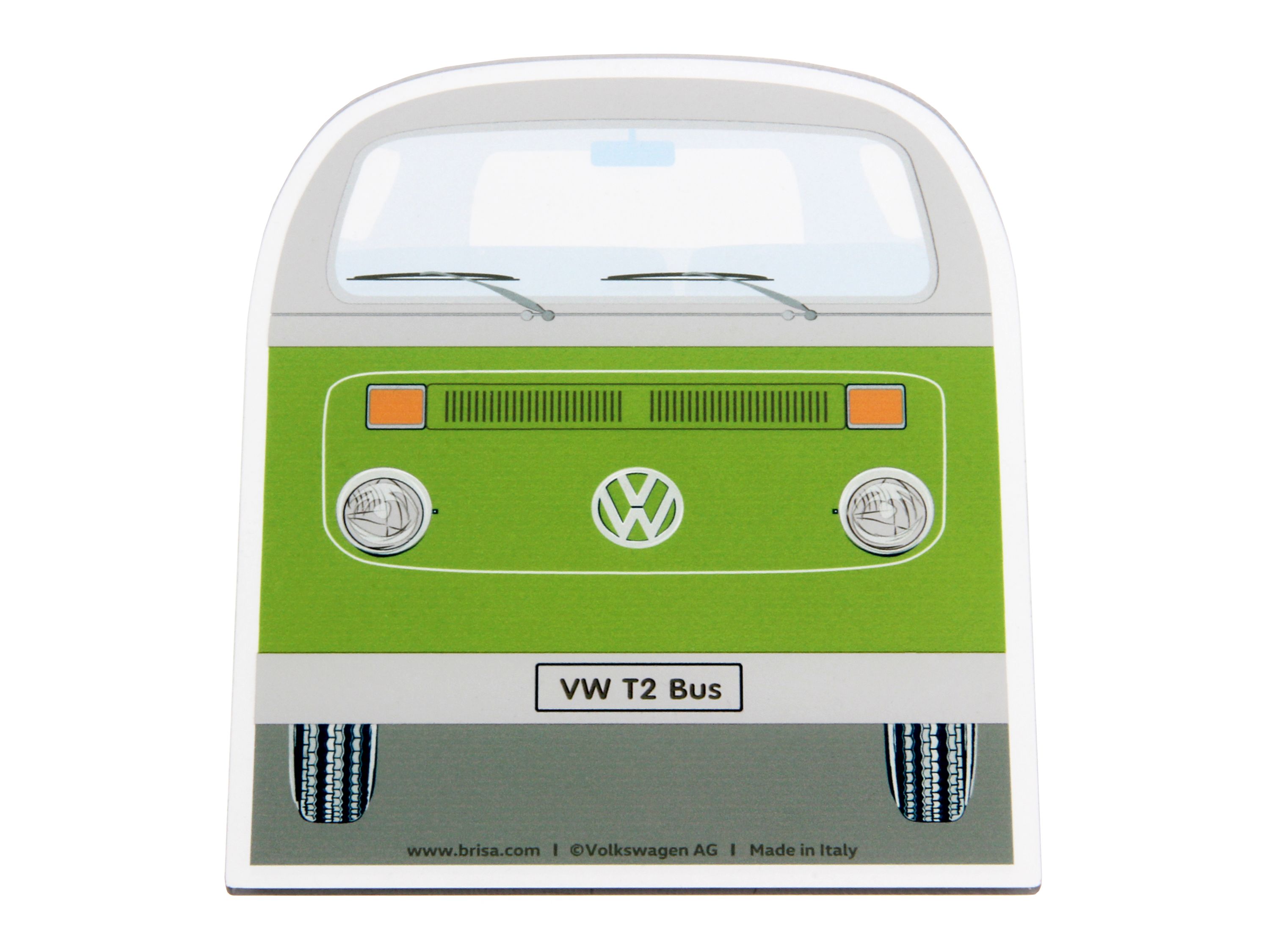 VW T2 Bulli Bus Ice Scraper - Front/Green