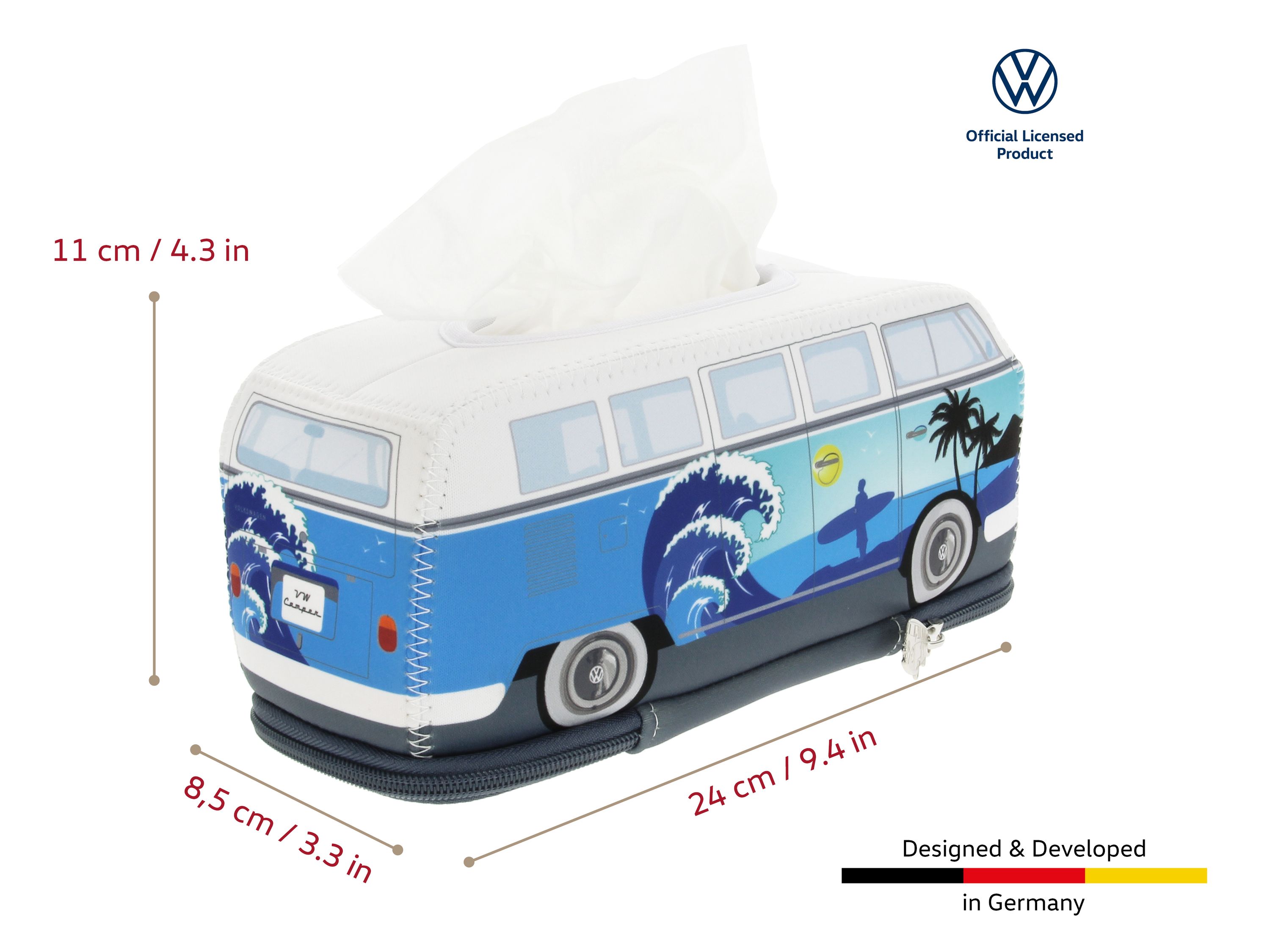 VW T1 Bus Neoprene Tissue Holder