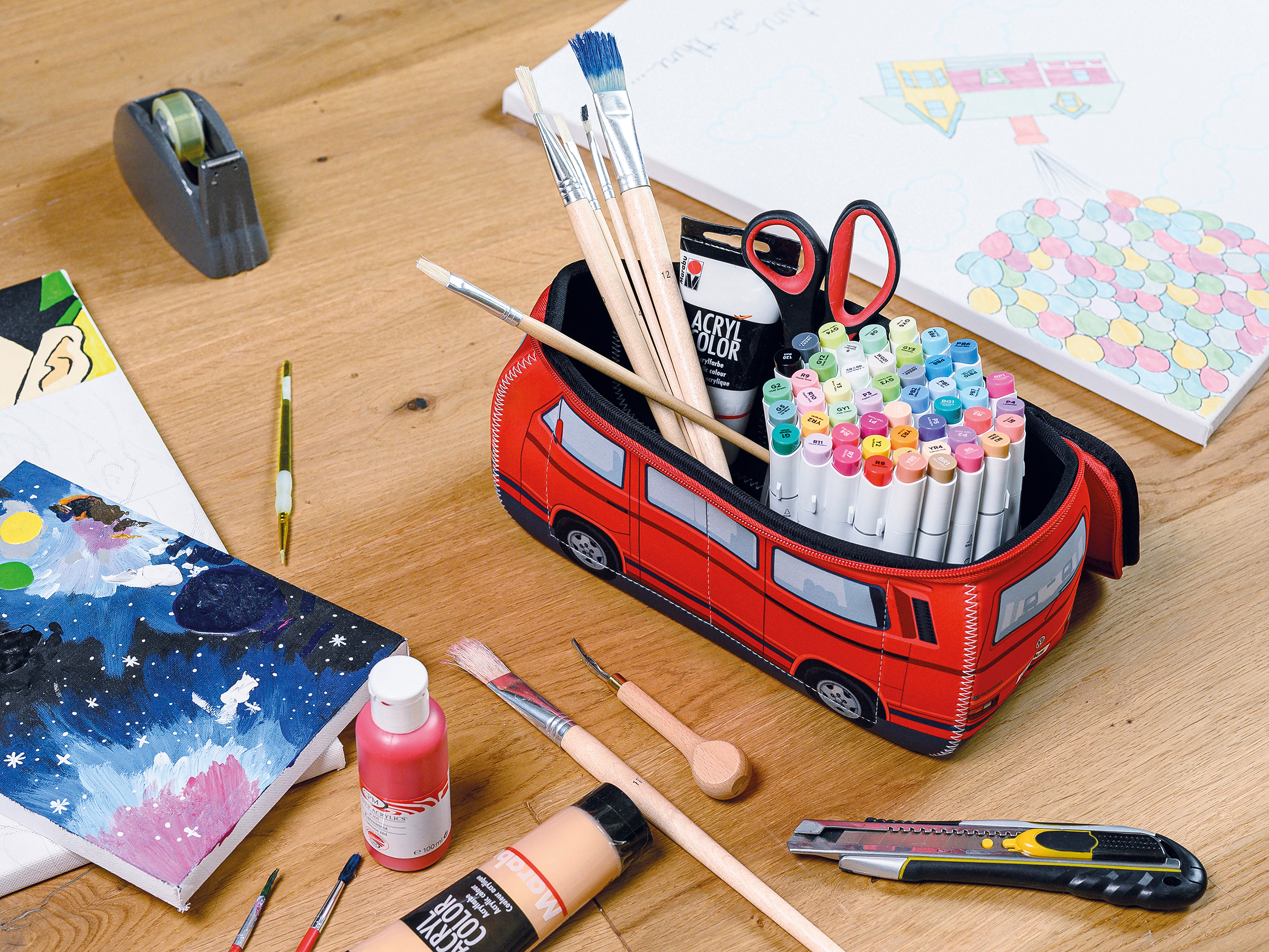 VW T3 "Bulli" Bus/Campercan 3D Neoprene Universal Bag