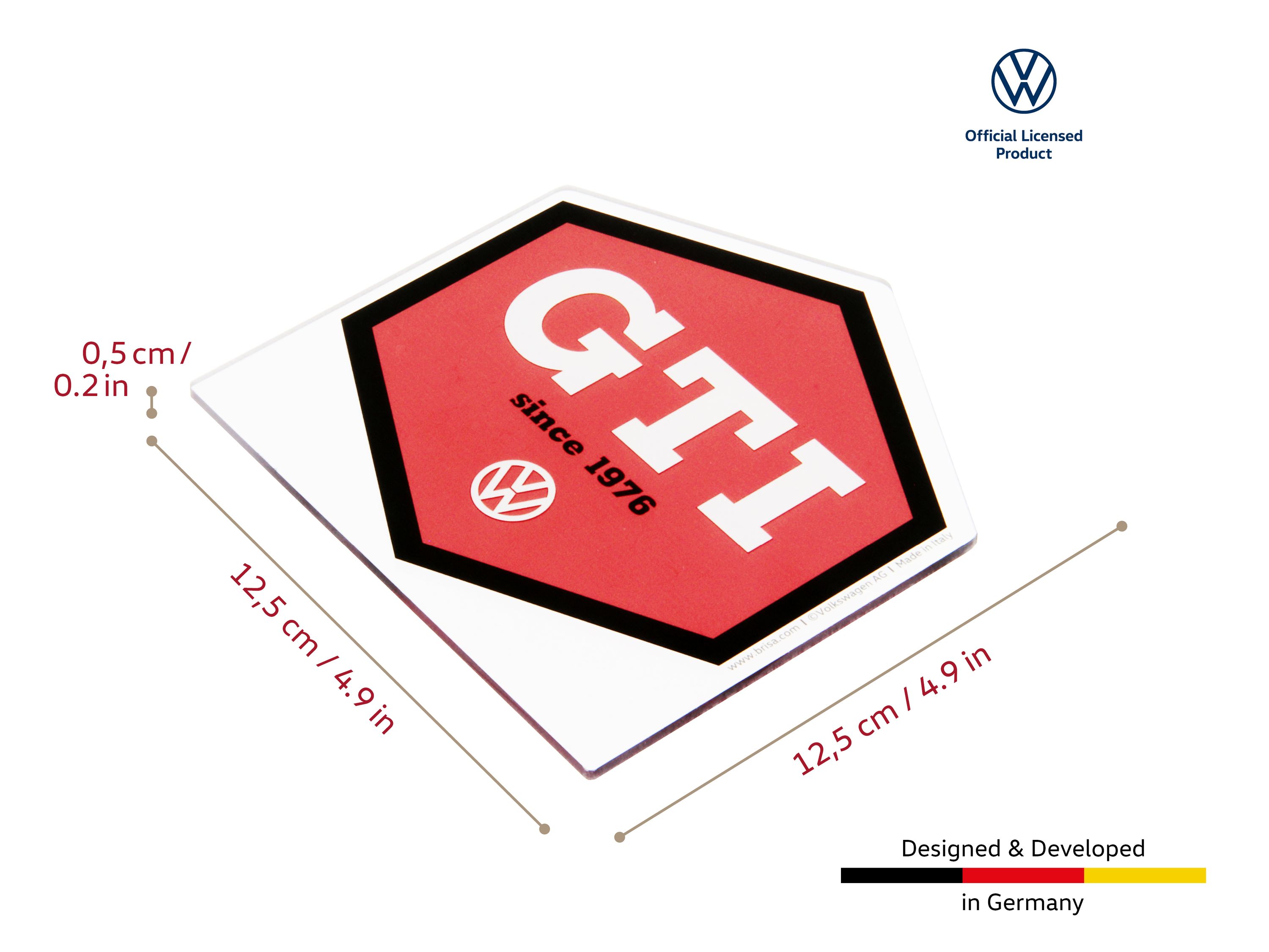 VW GTI Eiskratzer - rot