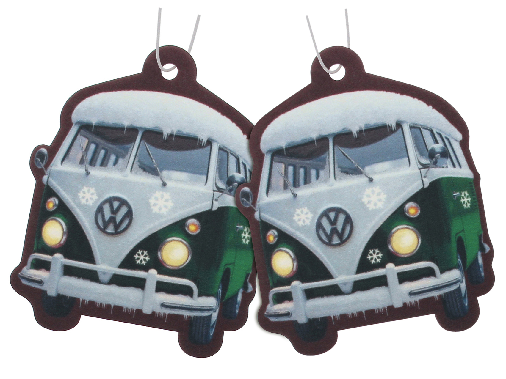VW T1 Camper Bus Air Freshener Set of 2 - Christmas Scents