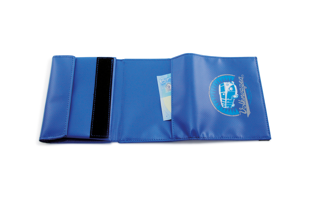VW T1 Bulli bus wallet made of truck tarpaulin