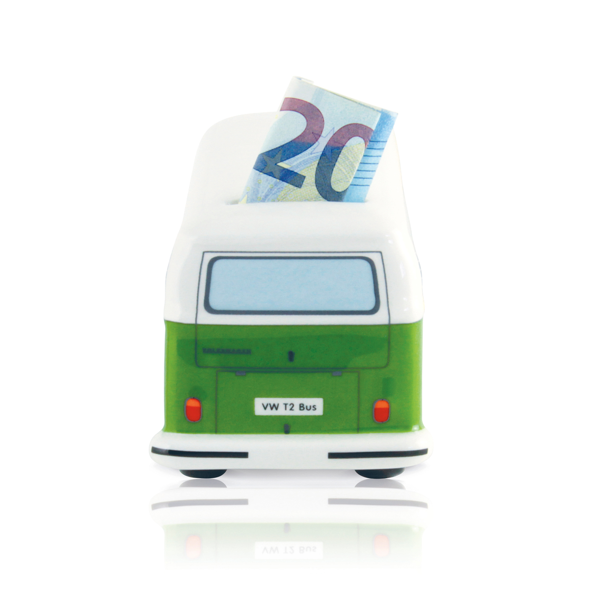 VW T2 Bulli Bus Spardose Keramik (1:22)