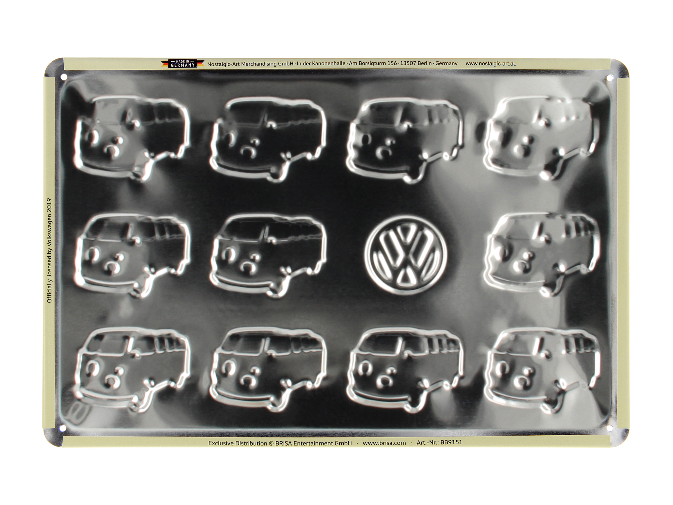 VW T1 Bulli Bus & Beetle tin sign