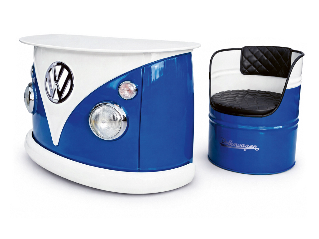 VW T1 Bus oil barrel armchair
