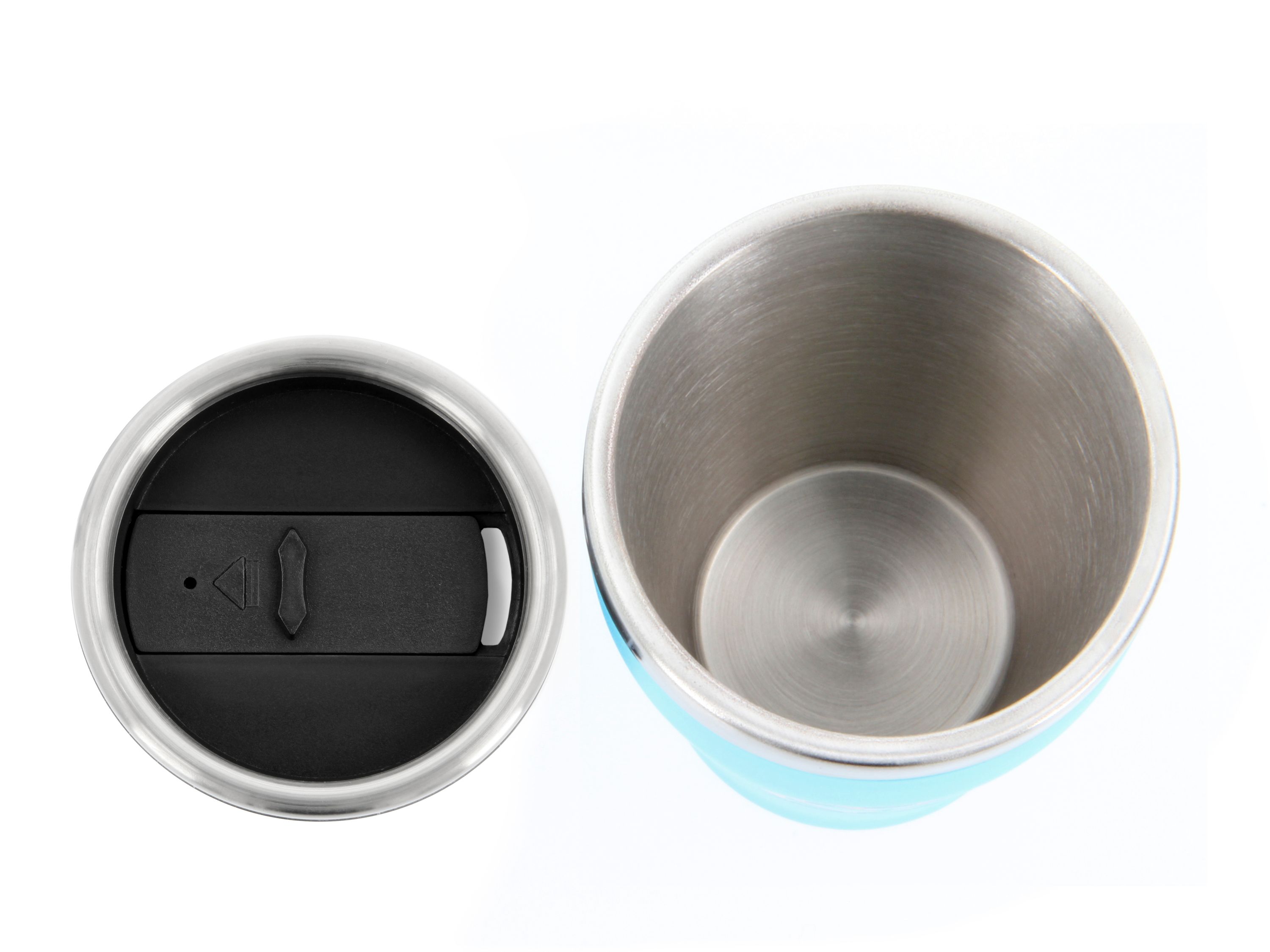VW stainless steel thermo mug, double walled, 450ml