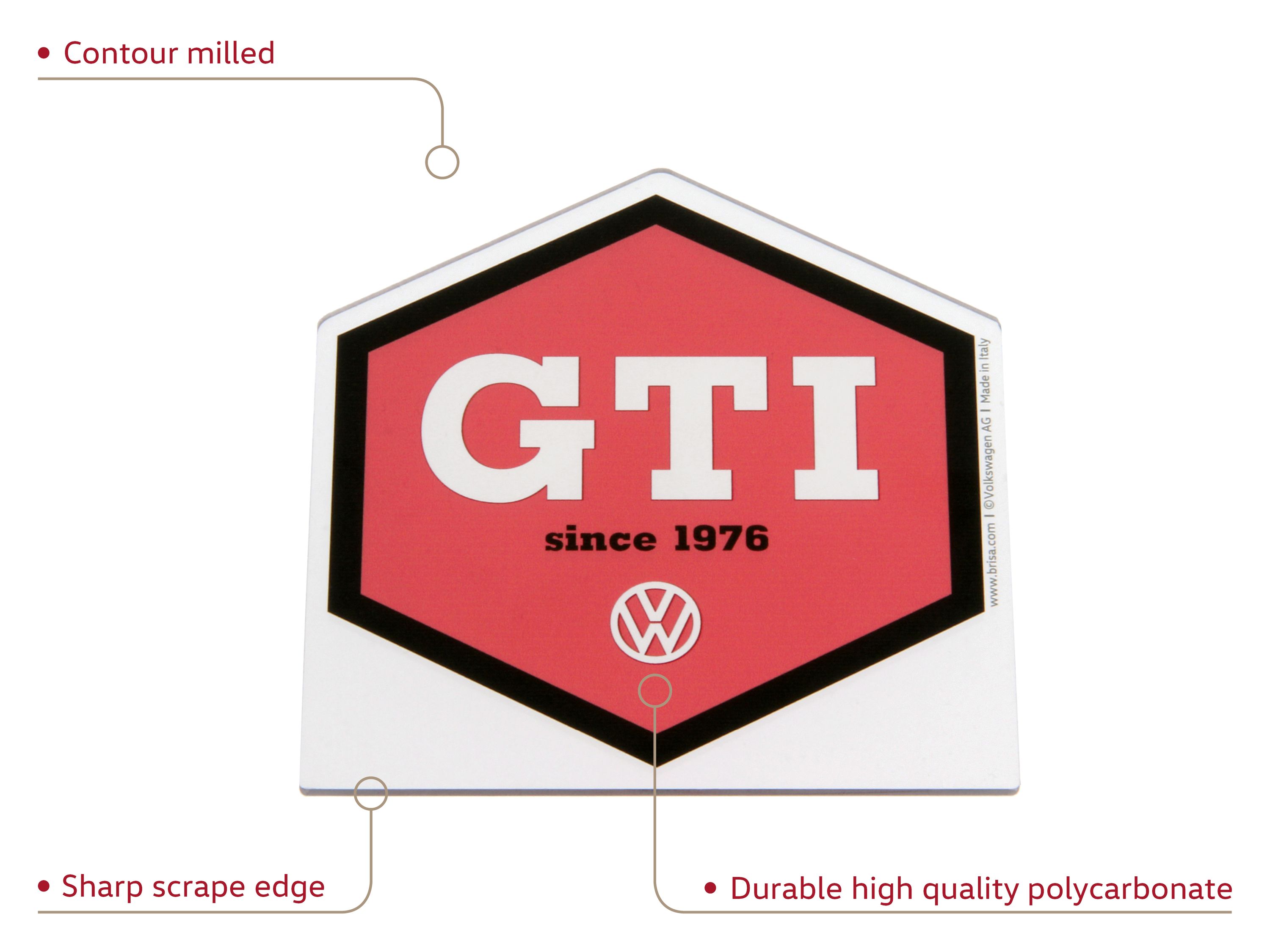 VW GTI Eiskratzer - rot
