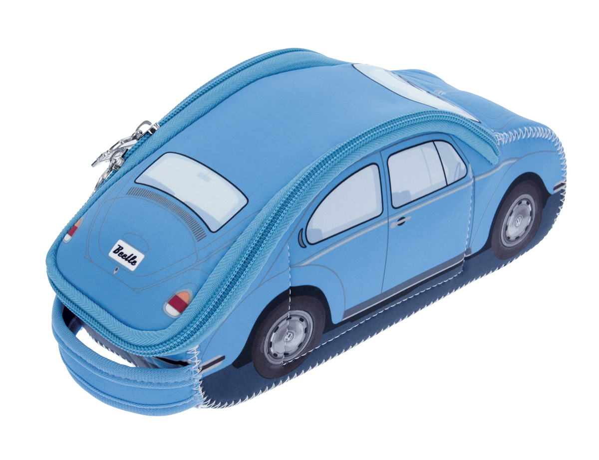 VW Beetle 3D Neoprene Small Universal Bag