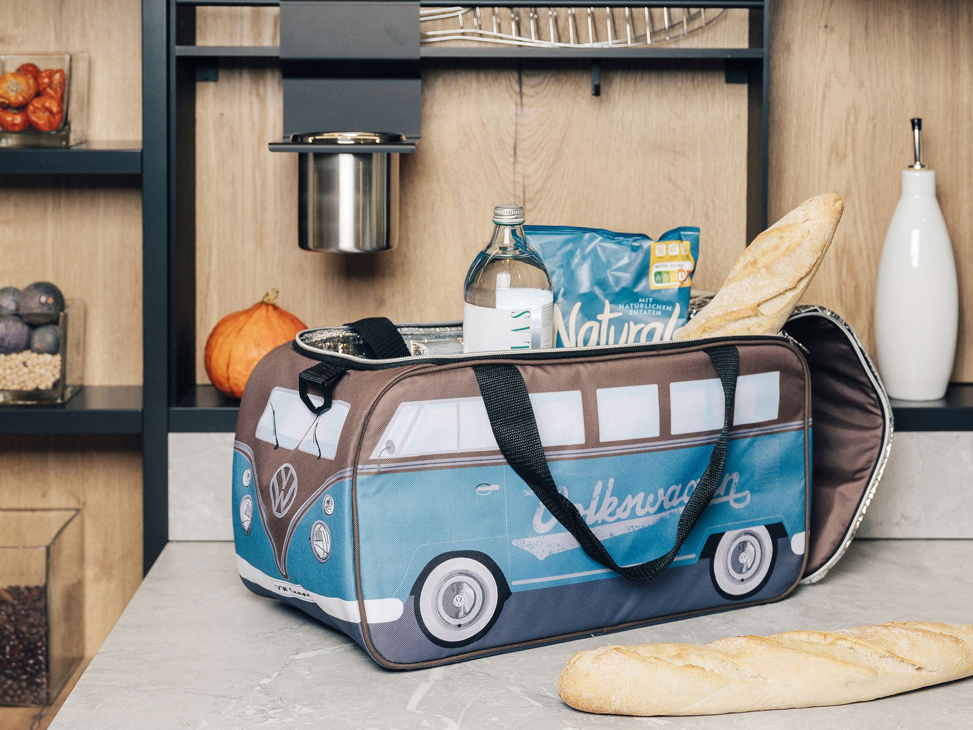 Sac Isotherme VW T1 Rouge et Blanc - Gadgets et Cadeaux Originaux